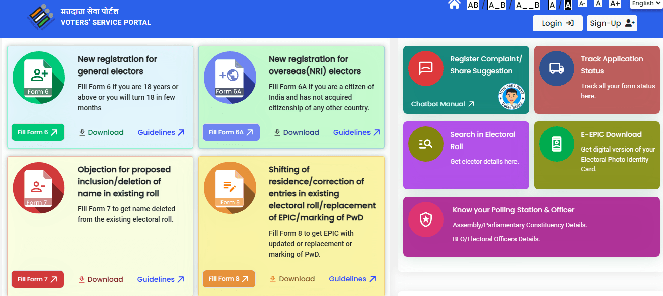 Voter ID card को Update और Download कैसे करें