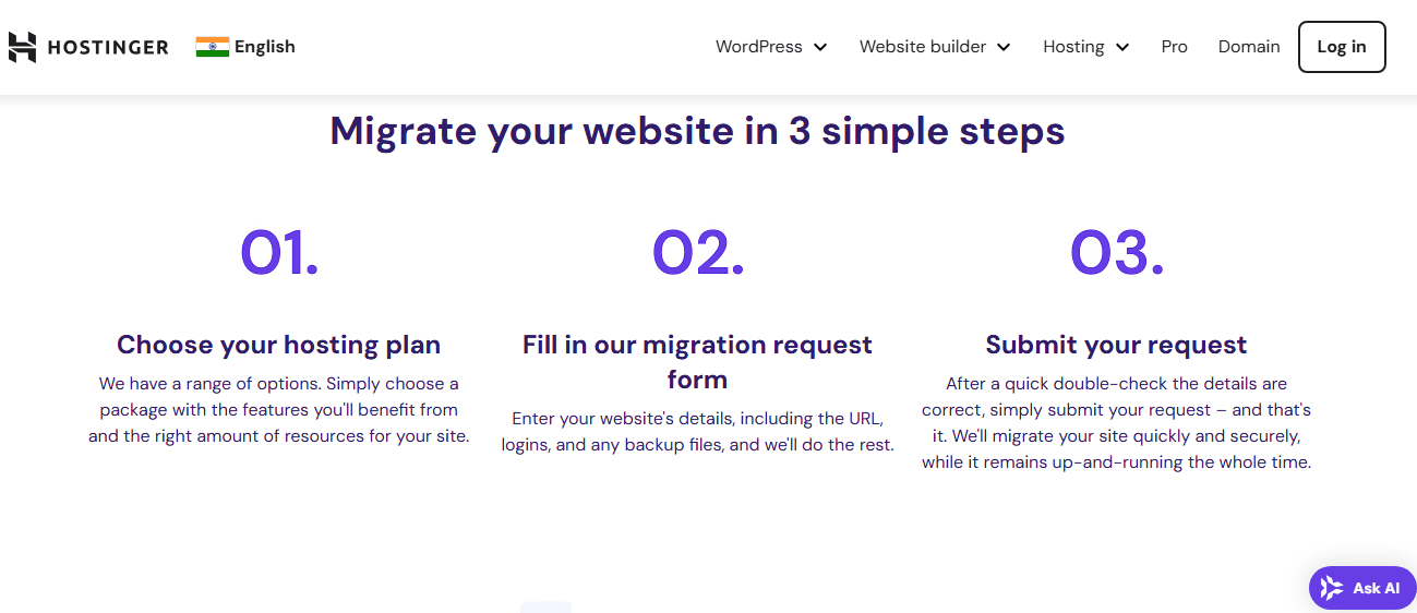 Migrate your website